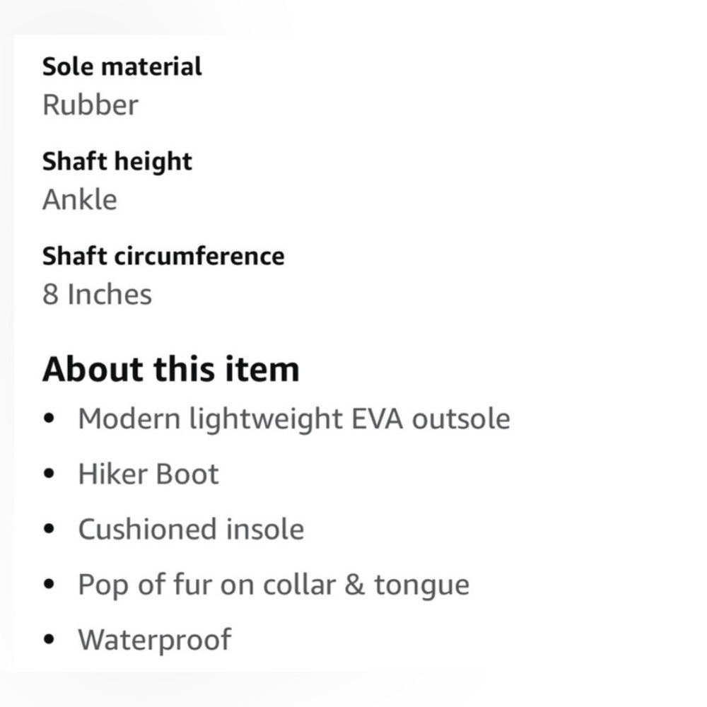 Blondo Devin Camel Suede Waterproof Sherpa Lined Casual Hiking Boots Womens 8 - Picture 15 of 15